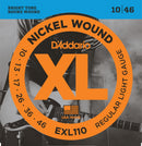 Strängset Elgitarr Nickel Wound 010-046