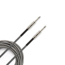 Instrumentkabel Custom Braided 3m Gray