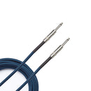 Instrumentkabel Custom Braided 6m Blue