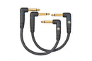 Patchkabel Custom 2 st. 15cm. 2 vinklade