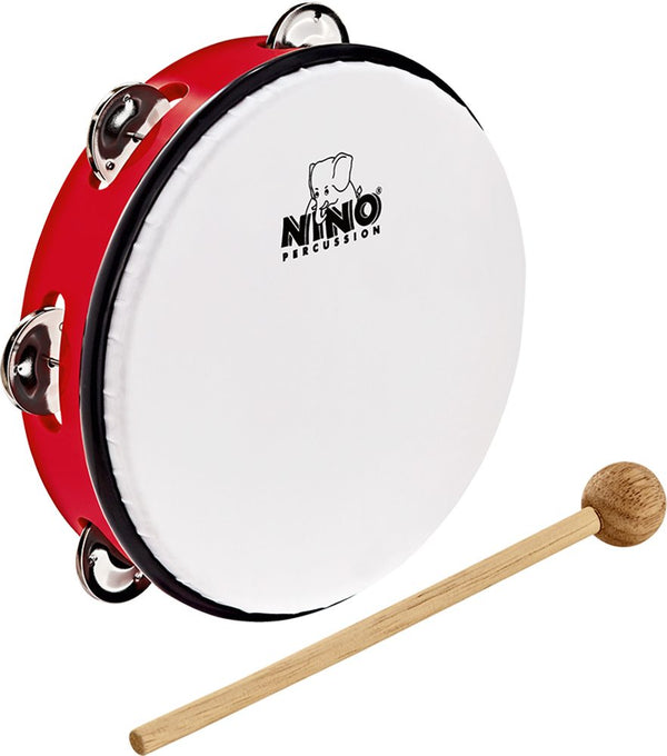 Jingle Drum ABS 8'', Red
