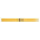 Classic 5A Painted Stick Hickory Oval tip - Yellow