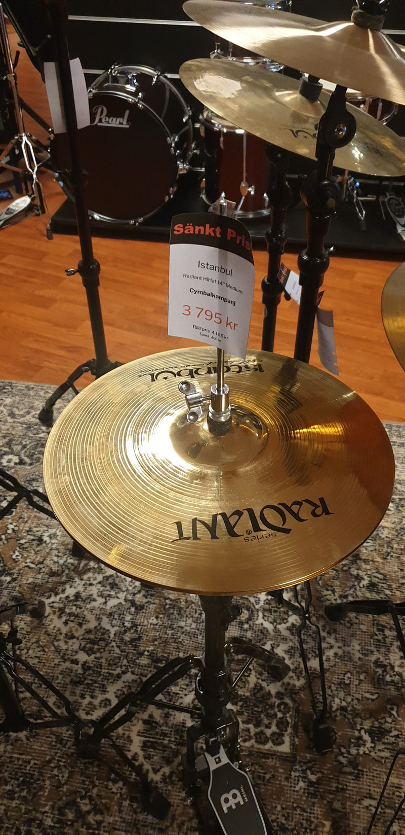 Istanbul 14" Radiant HiHat Medium