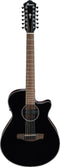 Ibanez AEG5012-BKH med mic, 12-strängad