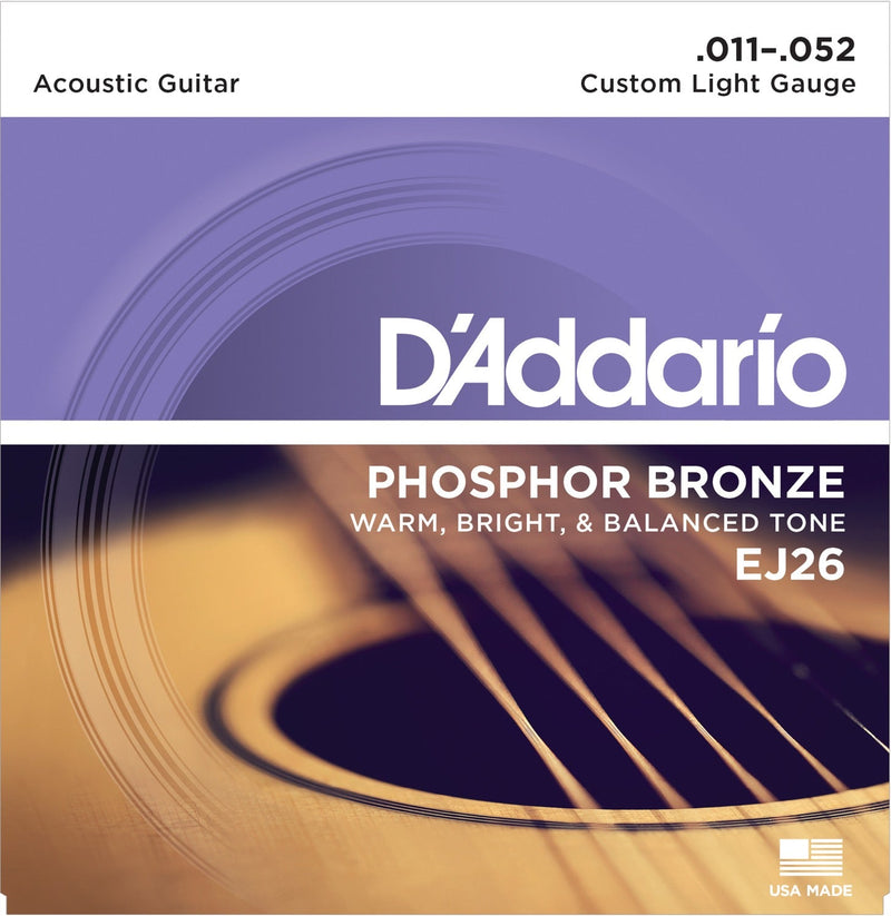 Strängset Western Phosphor Bronze 011-052