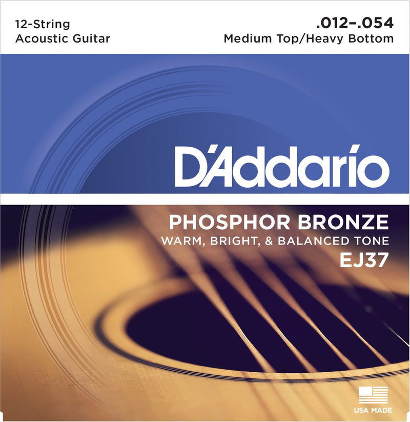 Strängset Western Phosphor Bronze 12-strängat 012-054