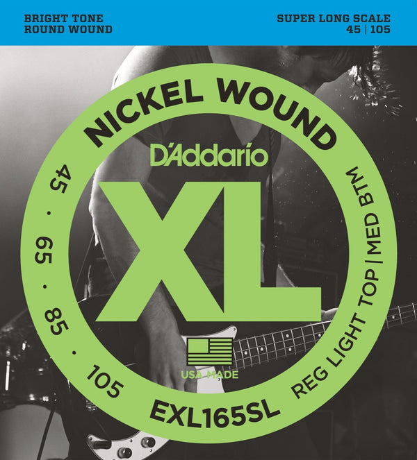 Strängset Elbas Nickel Wound 045 - 105 Super Long