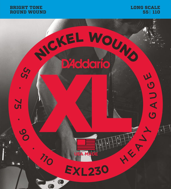 Strängset Elbas Nickel Wound 055 - 110 Heavy