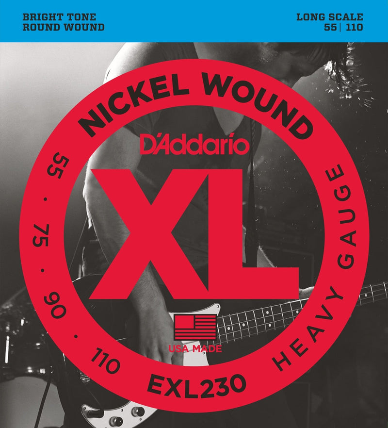 Strängset Elbas Nickel Wound 055 - 110 Heavy