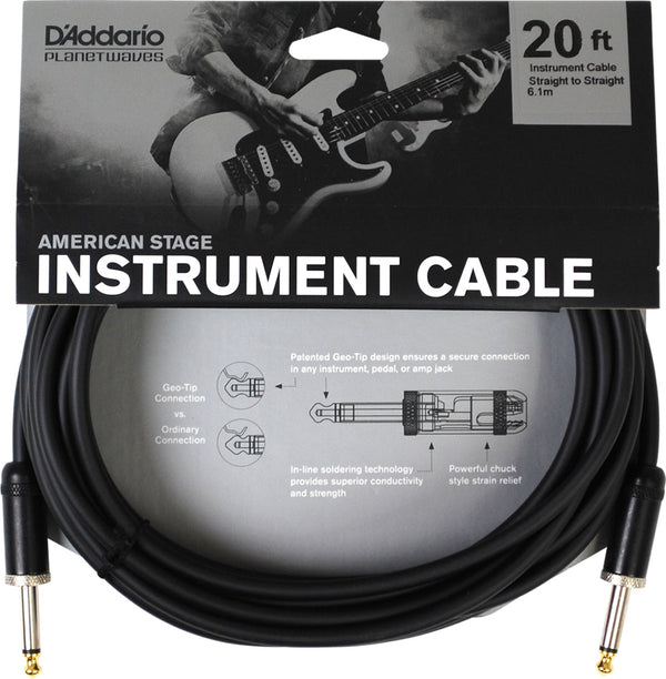 Instrumentkabel American Stage 6 m.