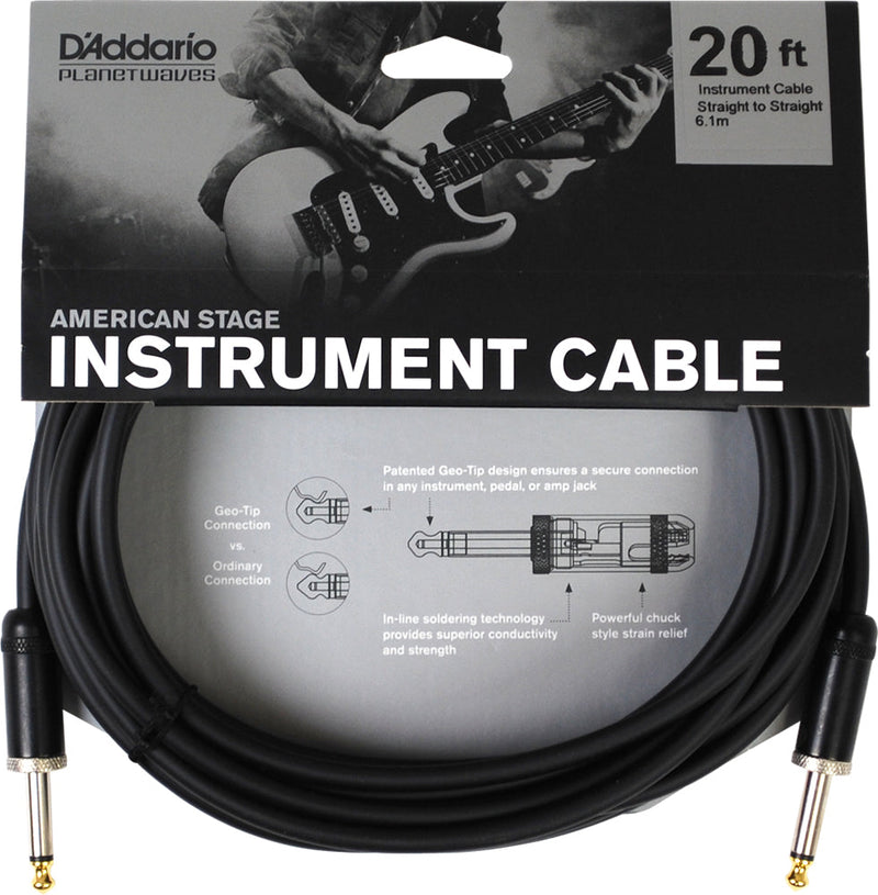 Instrumentkabel American Stage 6 m.