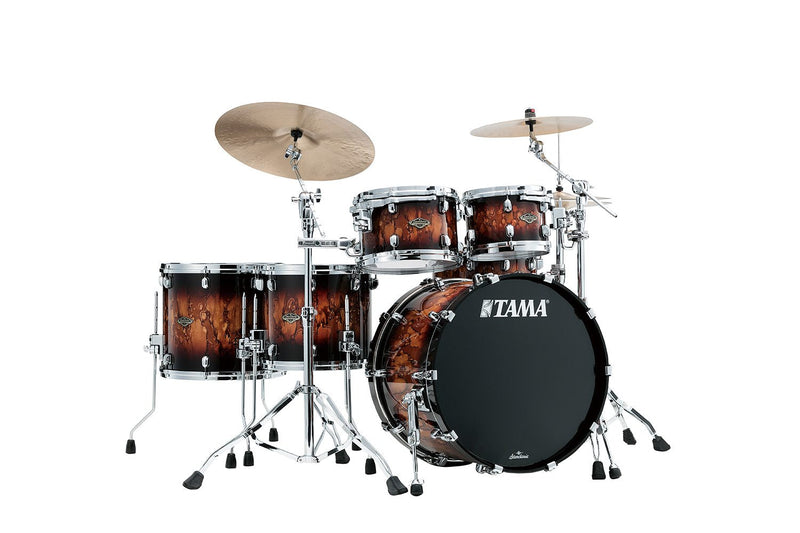 SC Walnut/Birch 5-shellkit (10,12,14,16,22), Molten Brown Burst
