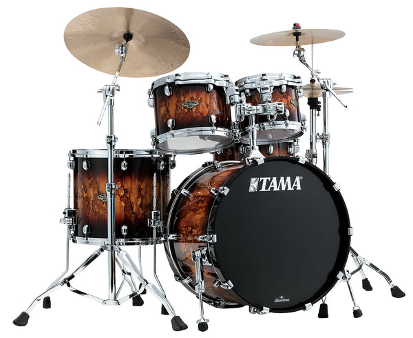 SC Walnut/Birch 4-shellkit (10,12,16,22), Molten Brown Burst