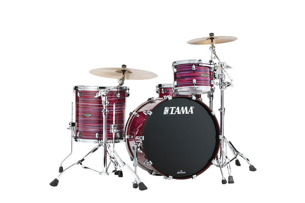 SC Walnut/Birch 3-shellkit (12,16,22), Lacquer Phantasm Oyster