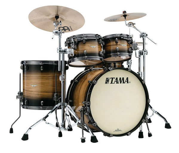 SC Maple 4-shellkit (10,12,16,22), Nat. Pacific Walnut Burst, SBN h/w