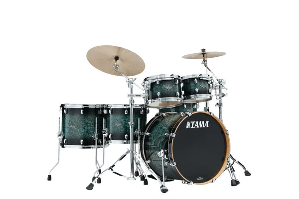 SC Performer M/B 5-shellkit (10,12,14,16,22),Molten Steel Blue Burst