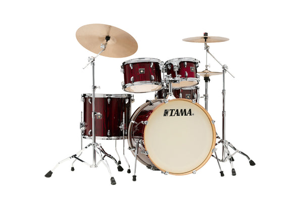 Superstar Classic MA 5-del Shell-kit, Gloss Garnet Lacebark Pine