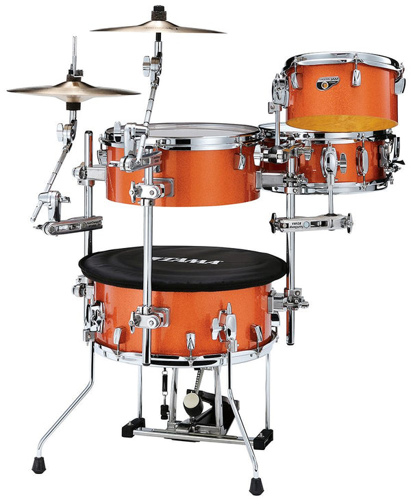 Cocktail-Jam trumset, Bright Orange Metallic