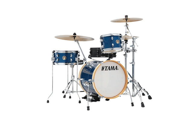 Club Jam Suitcase Kit, 3-del.med stativ, Indigo Sparkle