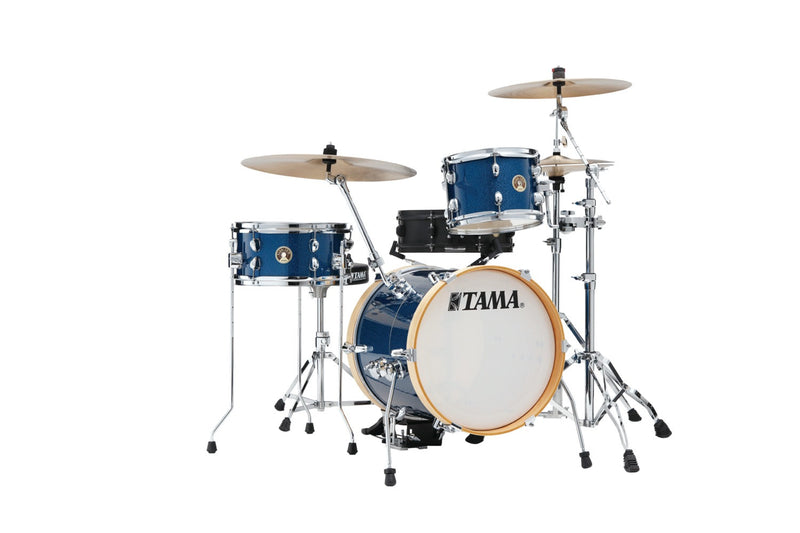 Club Jam Suitcase Kit, 3-del.med stativ, Indigo Sparkle