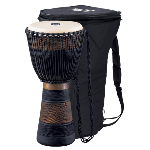 African Djembe 12'' med bag