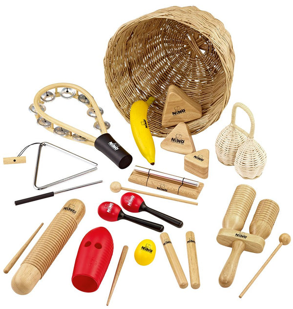 Hand Percussion-set 12 delar i korg