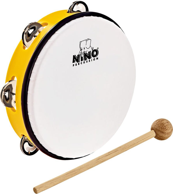Jingle Drum ABS 8'', Yellow