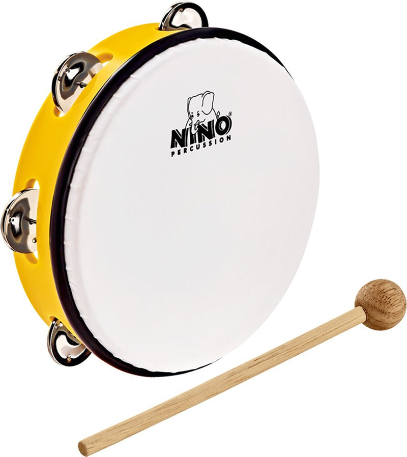Jingle Drum ABS 8'', Yellow