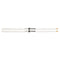 Classic 5A Painted Stick Hickory Oval tip - White