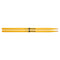Classic 5A Painted Stick Hickory Oval tip - Yellow