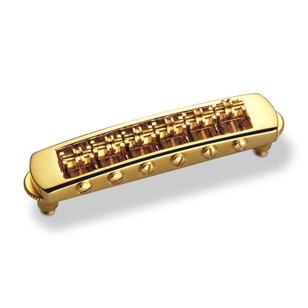 Schaller STM Guitar Roller Bridge - Gold