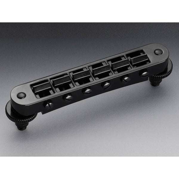 Schaller GTM Tune-O-Matic Guitar Bridge - Black Chrome