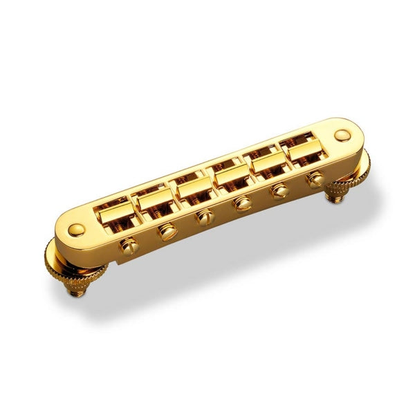 Schaller GTM Tune-O-Matic Guitar Bridge - Gold