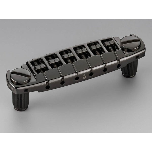 Schaller Signum Guitar Bridge - Black Chrome