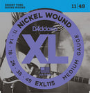 Strängset Elgitarr Nickel Wound 011-049