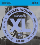 Strängset Elgitarr Nickel Wound 011-052 (Drop-tuning)