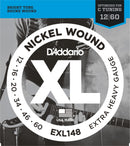 Strängset Elgitarr Nickel Wound 012-060 (Drop C tuning)