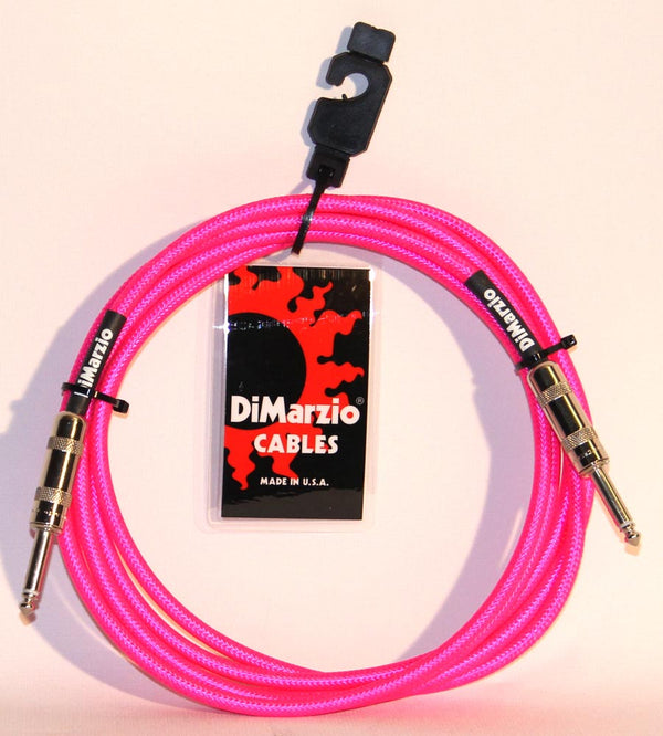 Instrumentkabel Braided 3 m. Neon Pink