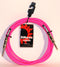 Instrumentkabel Braided 3 m. Neon Pink