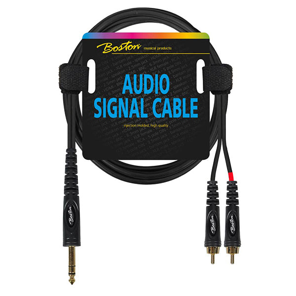 Boston AC-Series Dual RCA - Stereo Tele 0.30 m