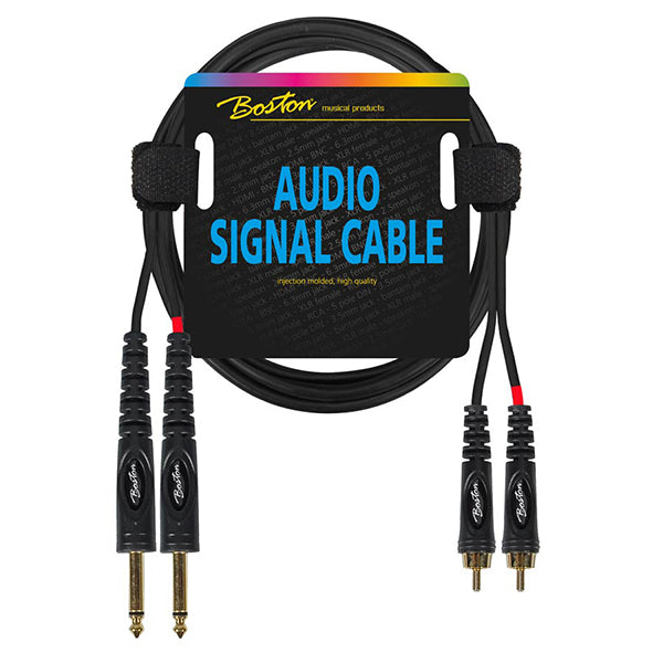 Boston AC-Series Dual Tele - Dual RCA 0.75 m