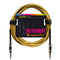 Boston Braided Pro Instrument Cable 3 m - Vintage Yellow
