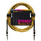 Boston Braided Pro Instrument Cable 6 m - Vintage Yellow