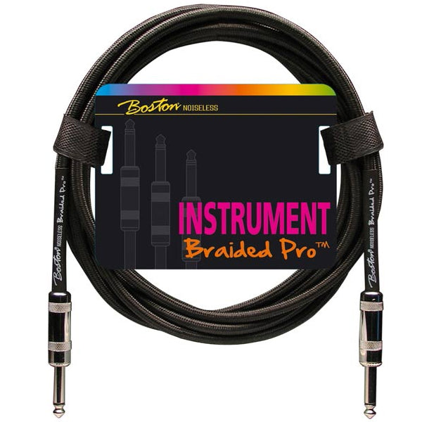 Boston Braided Pro Instrument Cable 3 m - Vintage Black