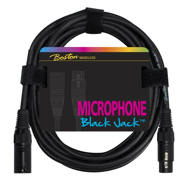 Boston Black Jack Microphone Cable XLR (f) - XLR (m) 5.0