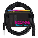 Boston Black Jack Microphone Cable XLR (m) - Tele 2.0