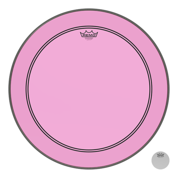 Remo Powerstroke 3 Colortone Bass Pink
