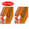 12-pack Rotosound JK12 Jumbo King Acoustic - Medium Light 12-54
