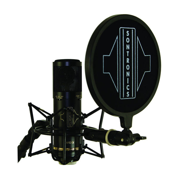 STC-3X Black PACK - Inspelningspaket med stormembransmikrofon plus tillbehör