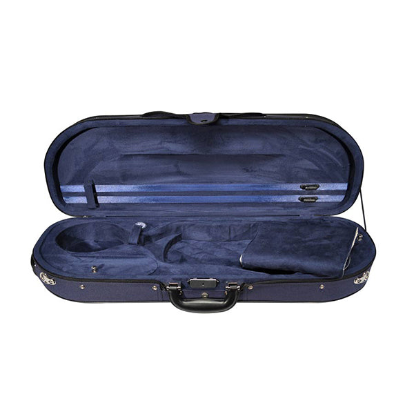Leonardo VC-1844 Violin Case 4/4 - Blue/Blue
